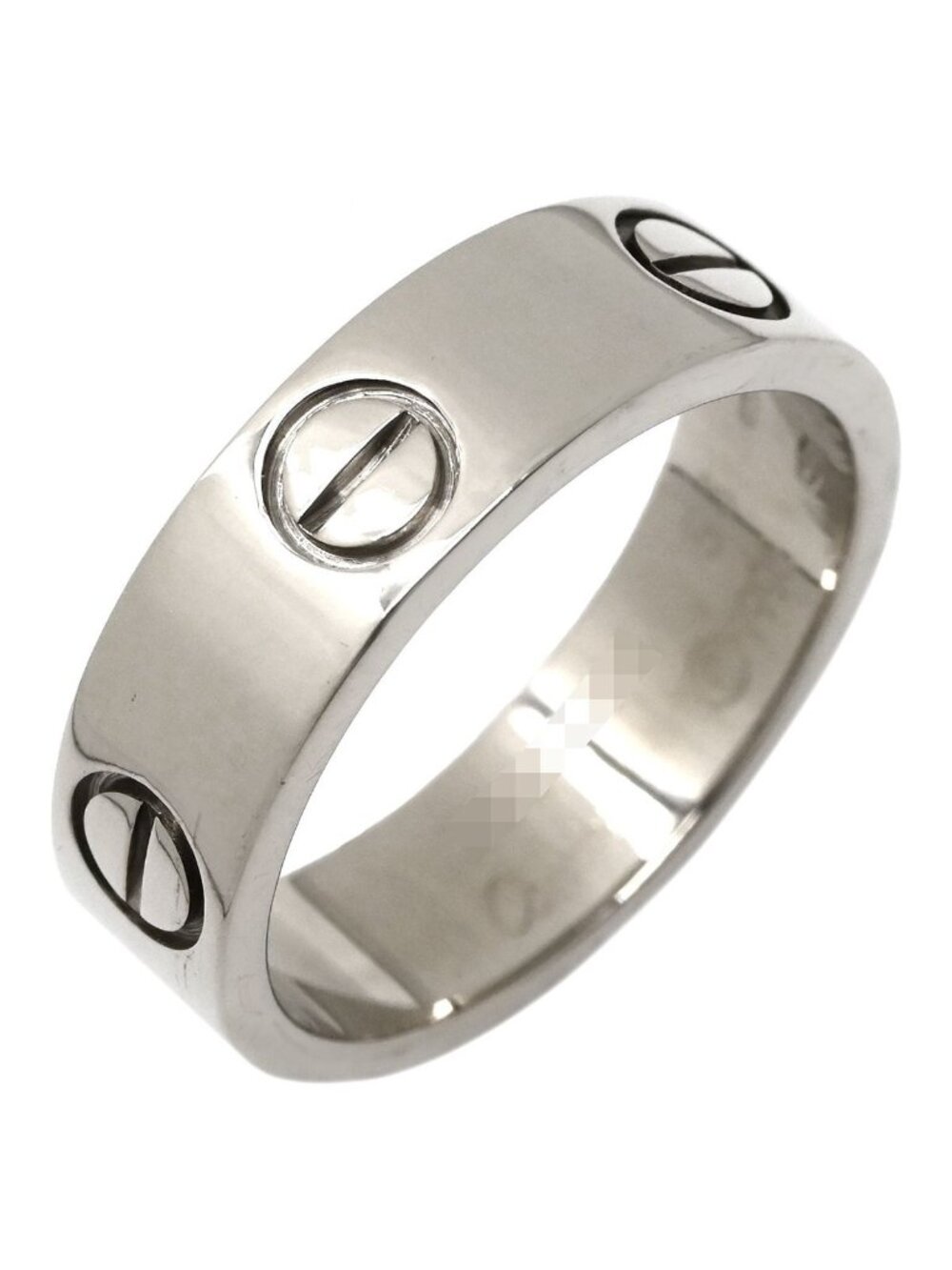 Cartier Ring Love White Gold 53 Classic Model